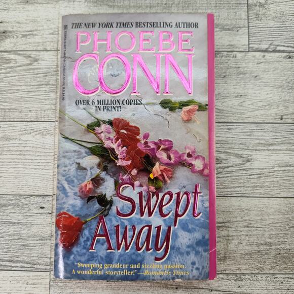 Swept Away by‎ Phoebe Conn 1994 Zebra First Printing Stepback Romance - Picture 11 of 12